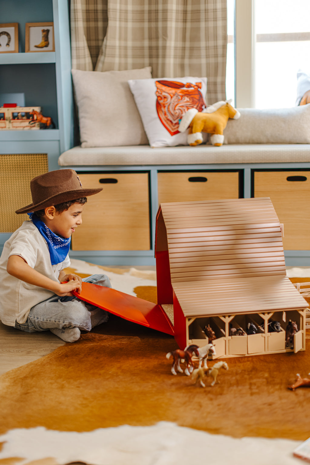 Wooden Animal Barn