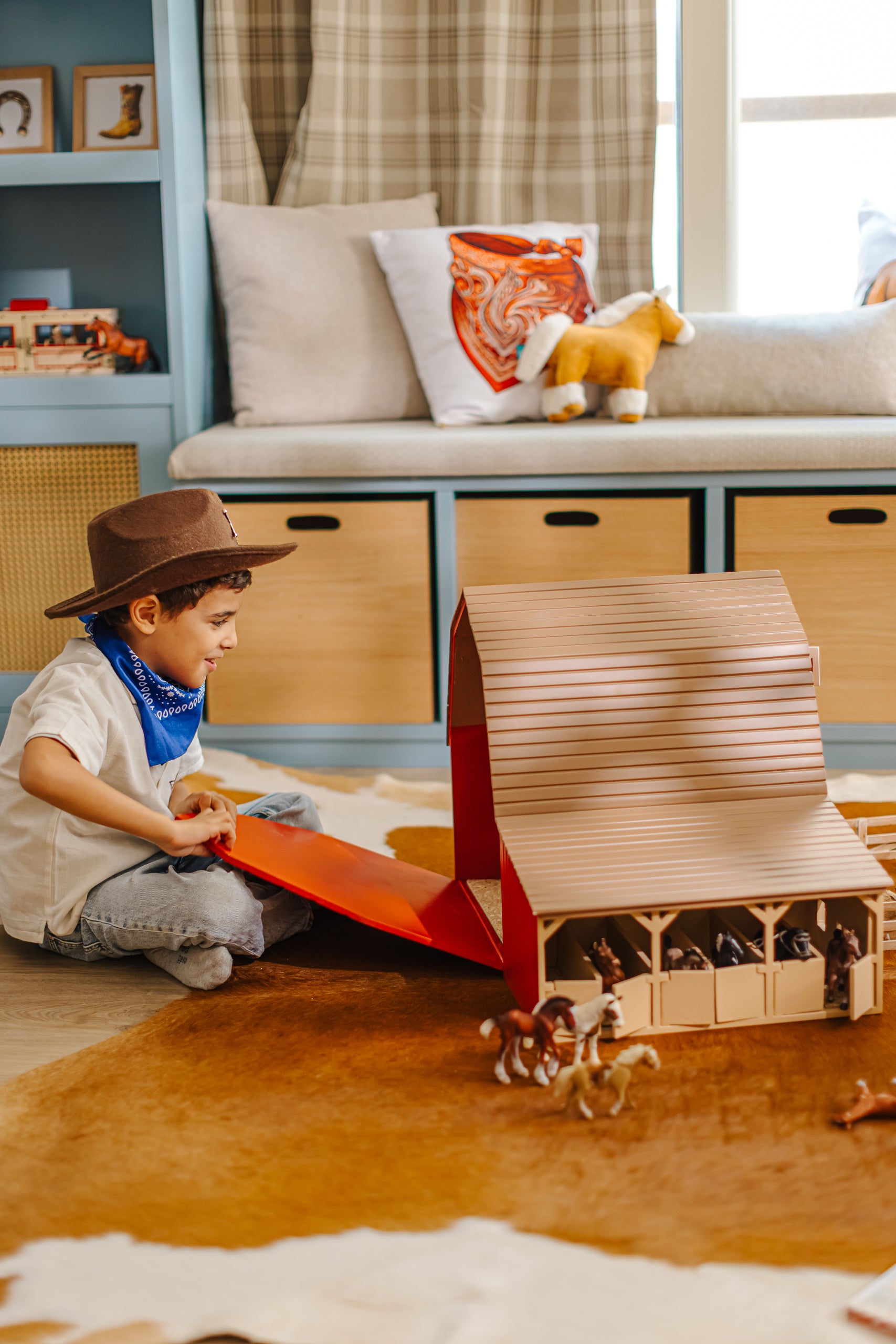 Wooden Animal Barn
