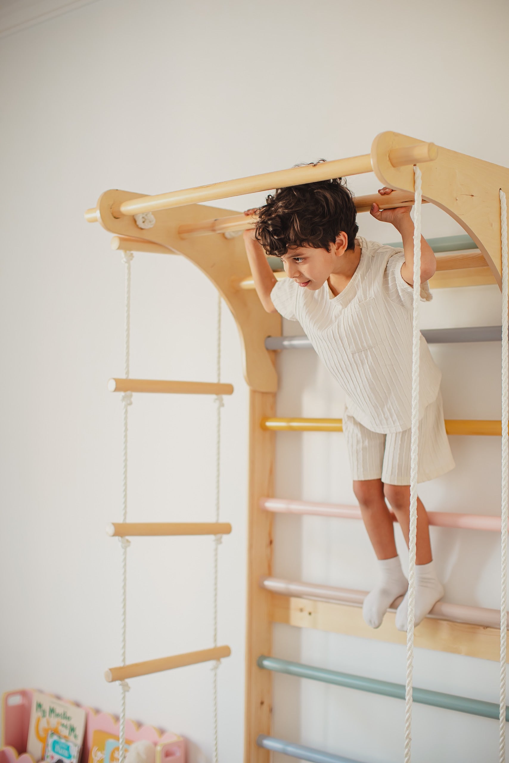 Swedish Ladder Wall Gym Set | Kids &Adults
