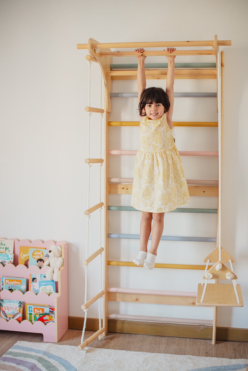 Swedish Ladder Wall Gym Set | Kids &Adults