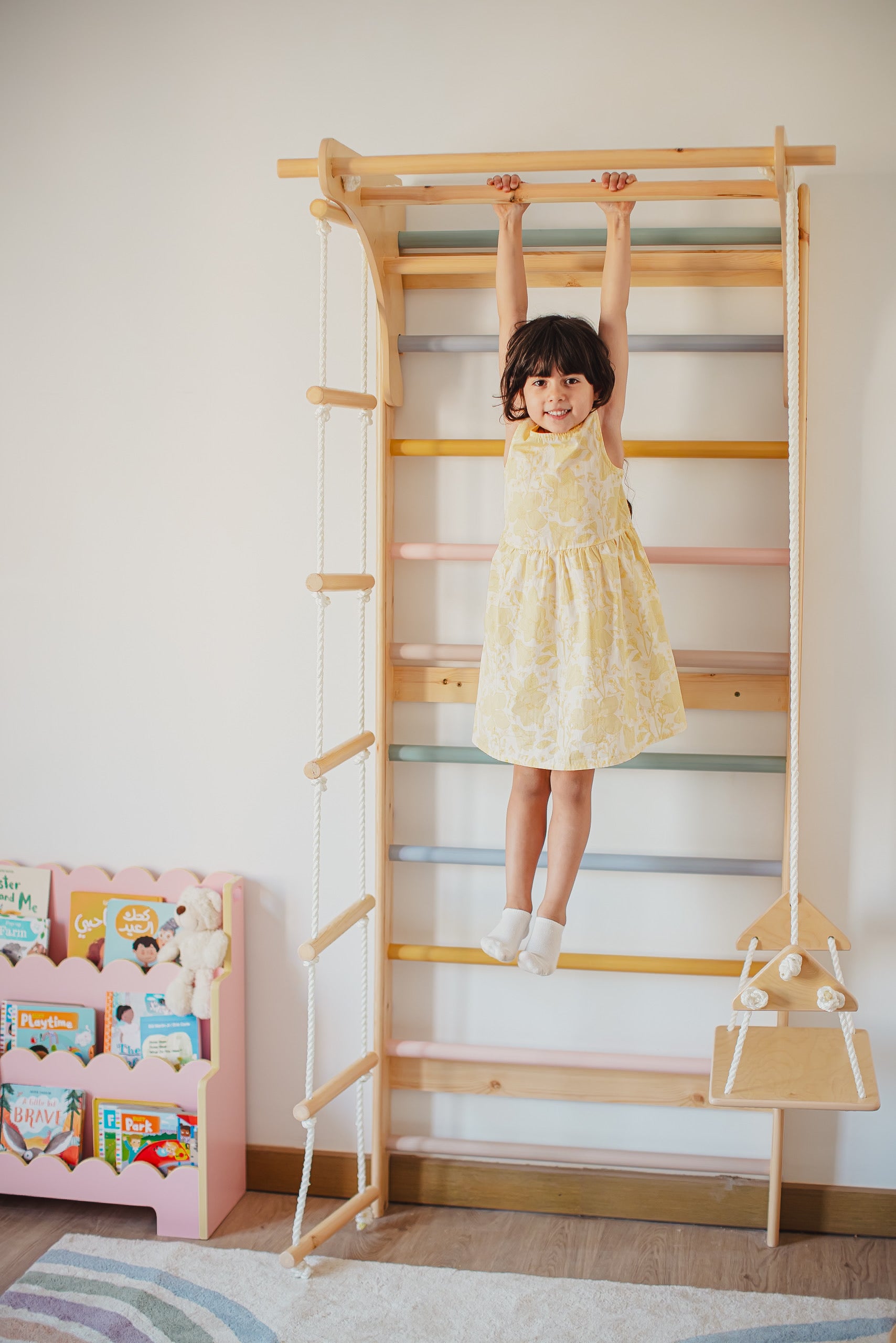 Swedish Ladder Wall Gym Set | Kids &Adults