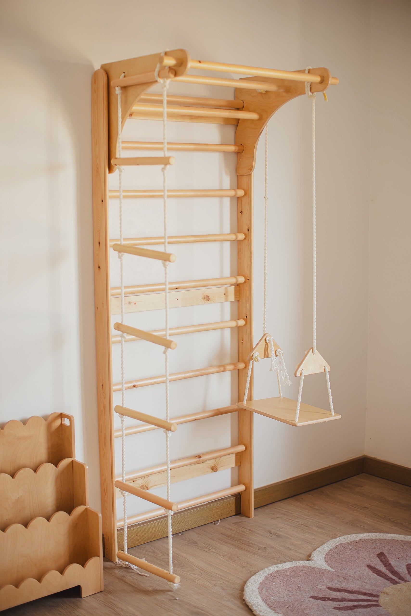 Swedish Ladder Wall Gym Set | Kids &Adults