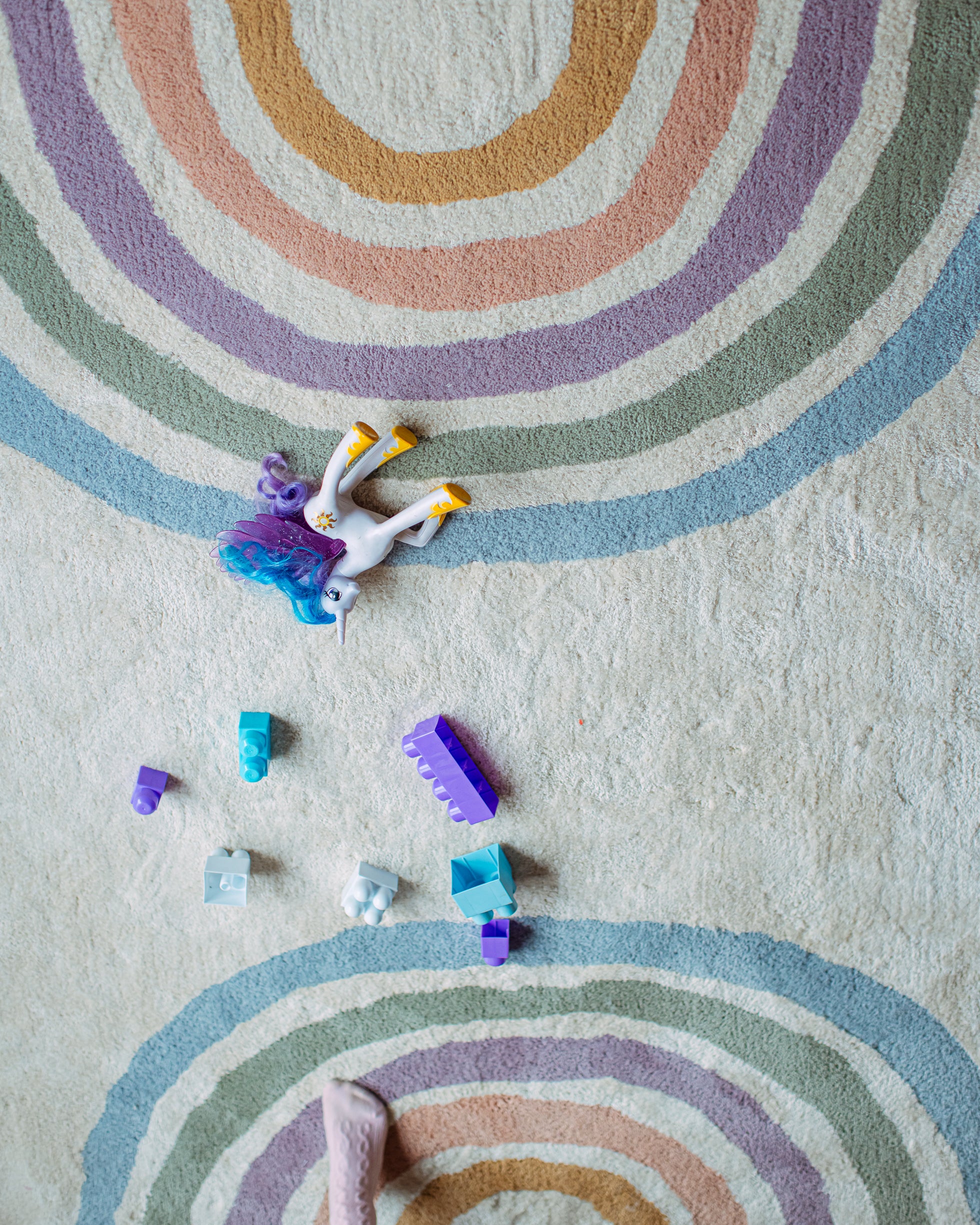 Pastel Rainbow Carpet